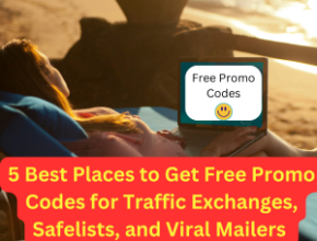 free promo codes for traffic exchanges, safelists and viral mailers