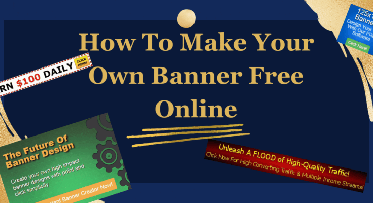 how to make your own banner free online