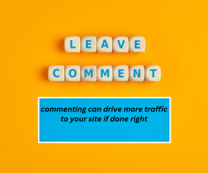 how to do blog commenting