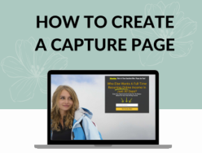 How To create a capture page