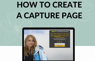 How To create a capture page